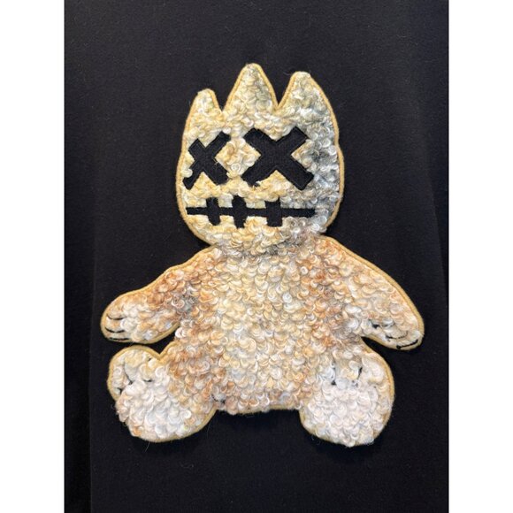 Cult of Individuality Black Graphic T-Shirt 3D Teddy Bear Shimuchan Logo Men’s S - Picture 2 of 10